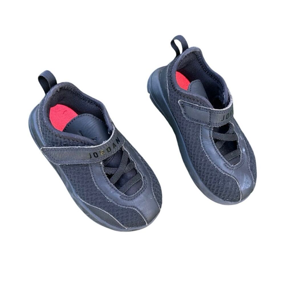 Nike Air‎ Jordan Reveal Bt Toddler Athletic Shoes Size 8 Black Sneakers